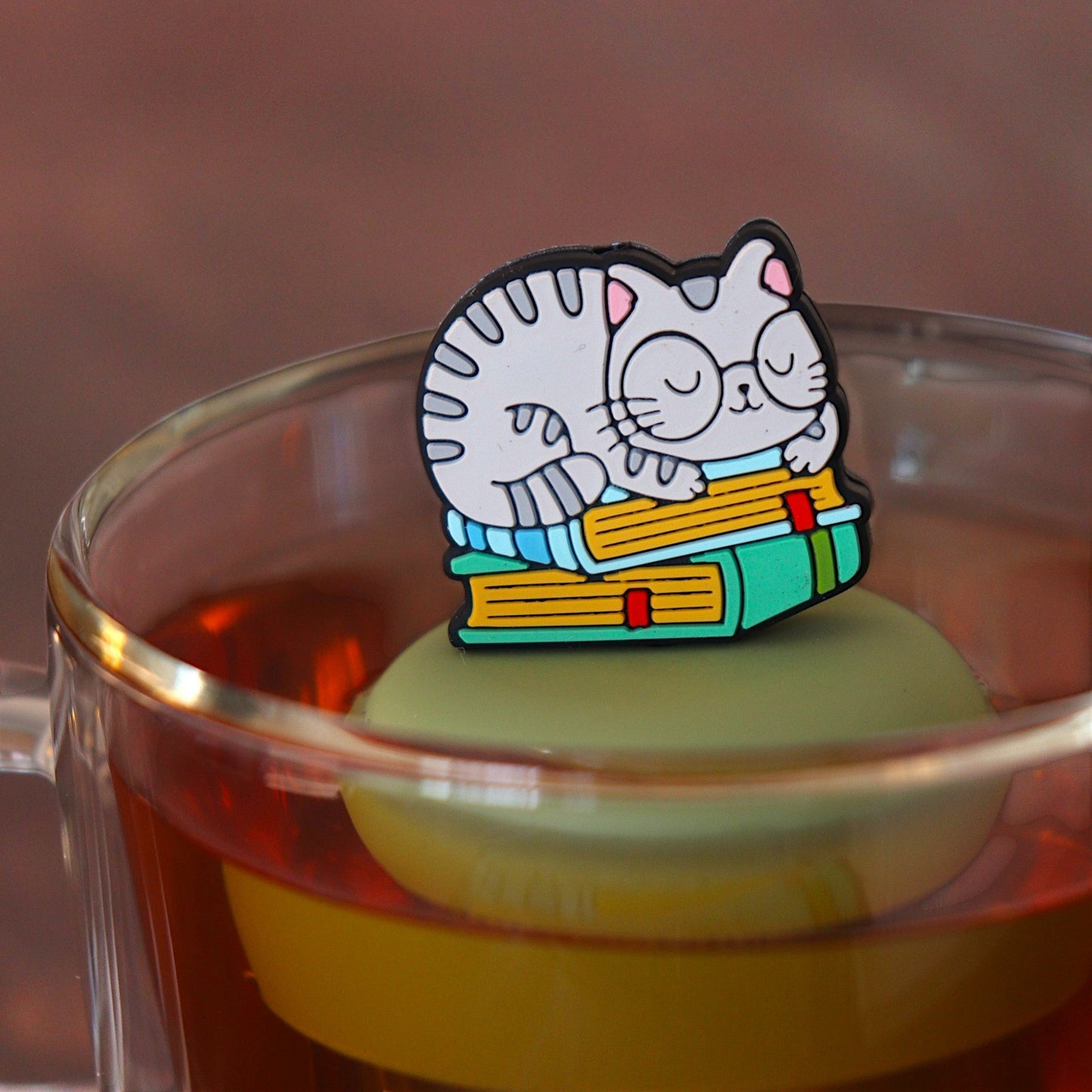 Floating Nerdy Cat Tea Infuser