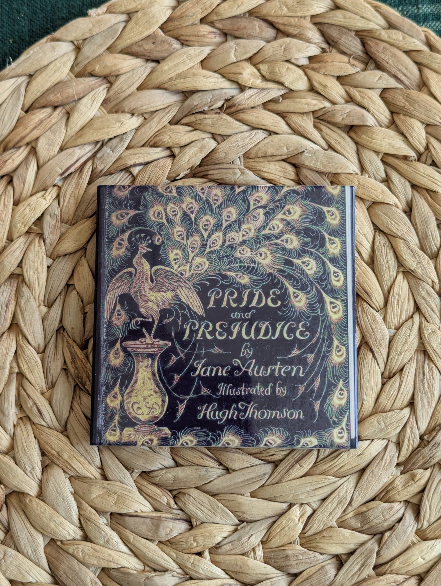 "Pride and Prejudice" Ceramic Coasters, Set of 4