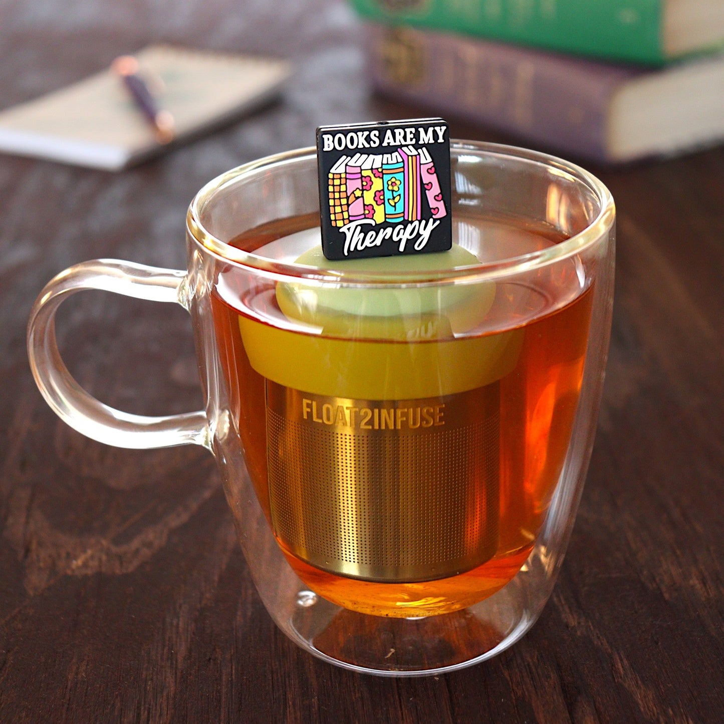 Floating Books are Therapy Tea Infuser