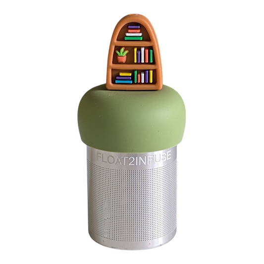 Floating Plant Bookshelf Tea Infuser